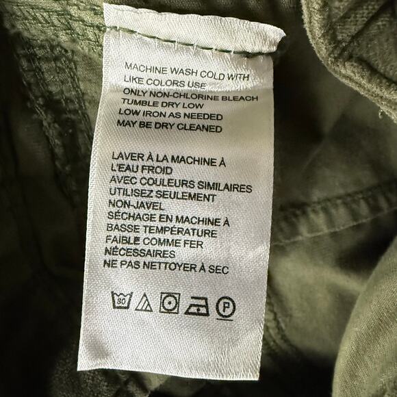 Free People corduroy pants velvet pants flare high rise cropped cotton 4 - Picture 6 of 7